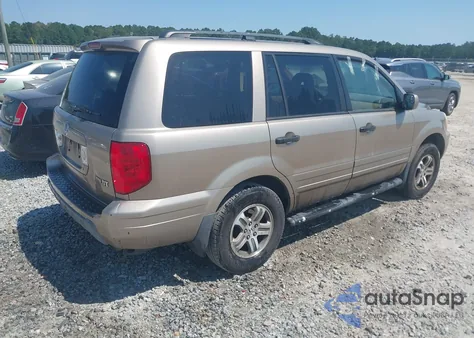 2004 Honda Pilot Ex-L z USA, uszkodzony, nr VIN 2HKYF185X4H516561